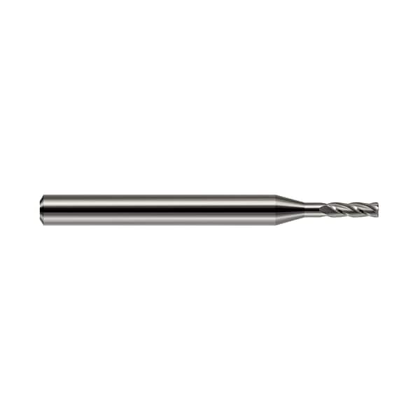 Miniature End Mill - 4 Flute - Corner Radius